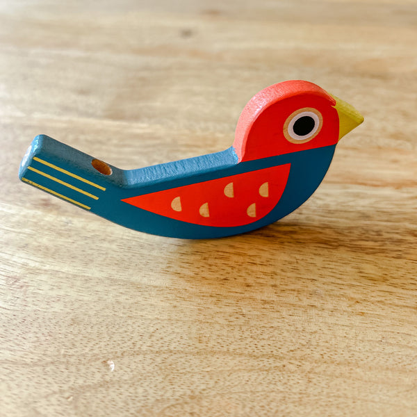 Children's Wooden Bird Whistle - Children's Stocking Filler