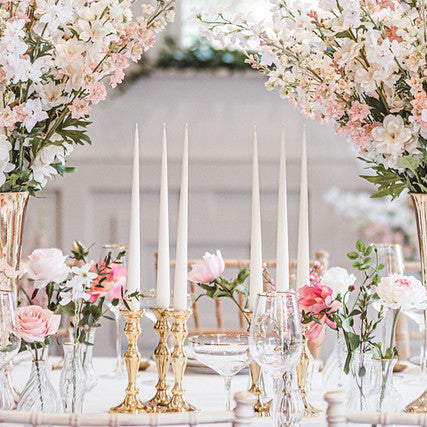 Gold store candlesticks wedding